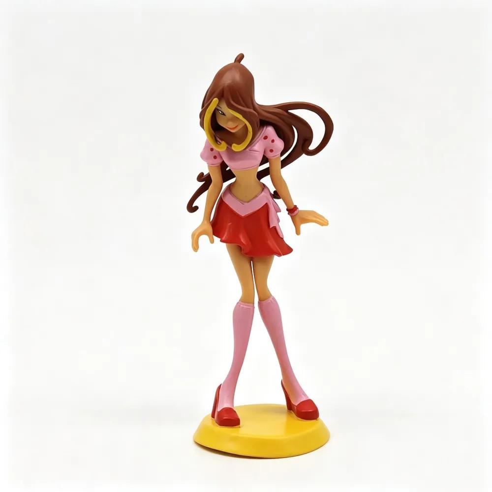 Figures Winx Club Pandecor: Stella, Bloom, Flora, 10 cm, collectible toys