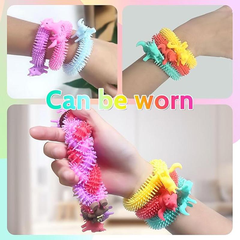 Unicorn Stretchy Strings Toys Sensory Stress Toys for Against Anxiety Quiet Stress Relief Toy for Autism and Special Needs