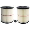 For Craftsman Vacuum Cleaner Filtration Cartridge Replacement Cartridge Filter Vacs Replace Part for 38754 17816 Vac Cleaner