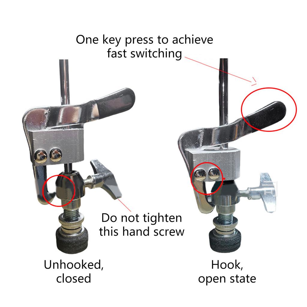 Pedal Clutch Cymbal Stand Felt Washer Jazz Drum Stand Mount Cymbal Jazz Drum Clutch Pad Drum Cymbal Jazz Drum Clutch