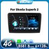 AI Android 13 Car Radio for Skoda Superb 2 2008 - 2015 Wireless CarPlay Android Auto Car Intelligent Systems Navigation GPS  Autoradio  DVR