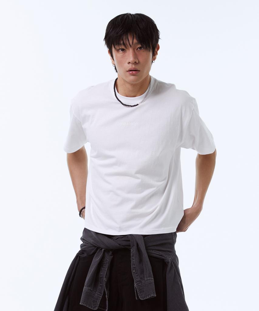 ONRIDPROJECT Men'S Logo Label T-Shirt - White