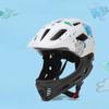 Children's Helmet Balance Bike Full Helmet Baby Bicycle Outdoor Cycling Hard Helmet Children's Full Helmet with Tail Light