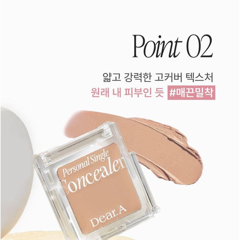Dear.A - Personal Single Concealer - 10 Colors