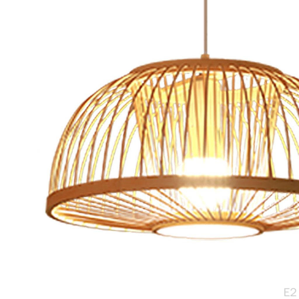 Ретро подвесной светильник Коридор Тканый фонарь Одиночный потолочный подвесной светильник Подвесной светильник