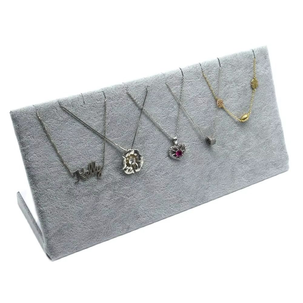 Creative Necklace Display Stand L-shaped Jewelry Show Rack Bracelet Storage Holder  Jewelry Display