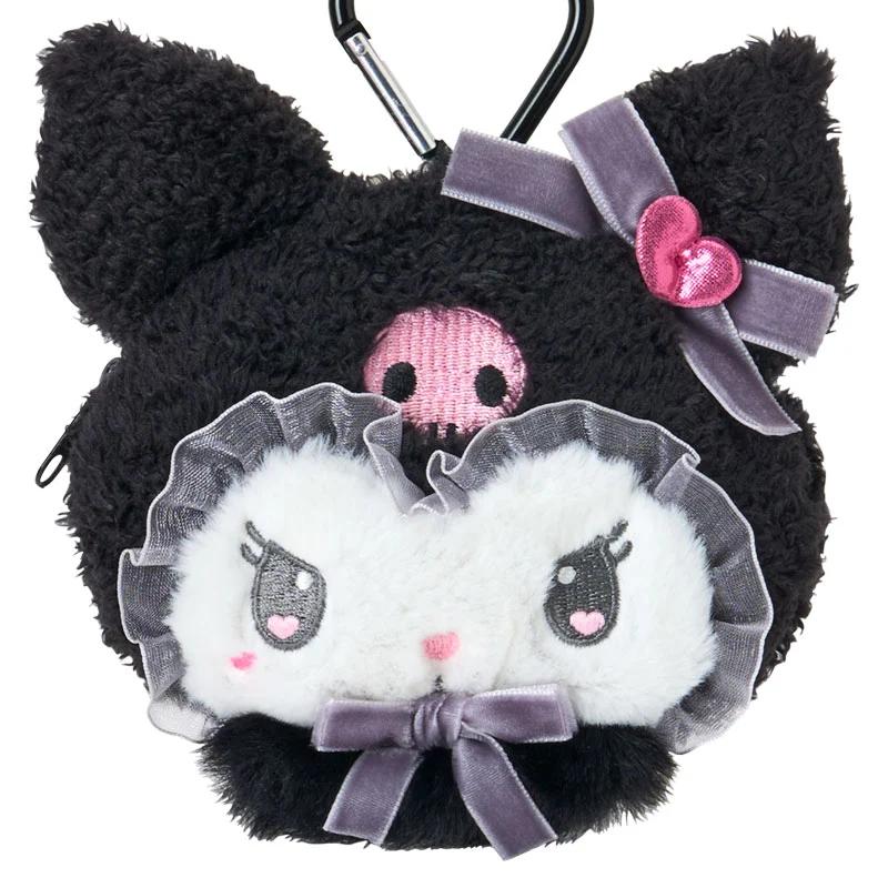 Мини-кошелек Sanrio KUROMI ( Мерусаромиуса ) Япония НОВОСТИПерсонажи Sanrio