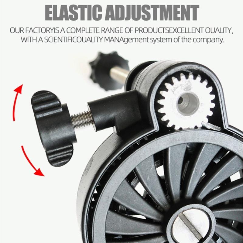 High Speed Fishing Line Spooling Station Adjustable Fishing Lines Winder Spoolers with Table Clamp for Efficient Winding