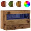 TV Wall Cabinet 2 pcs Reclaimed Wood Look 60 x 30 x 40 cm Engineered Wood