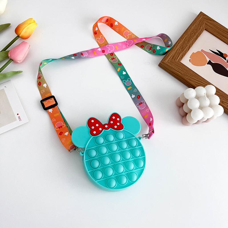 Cute Mini Silicone Sling Bag For Kids With Breathable Waterproof Features