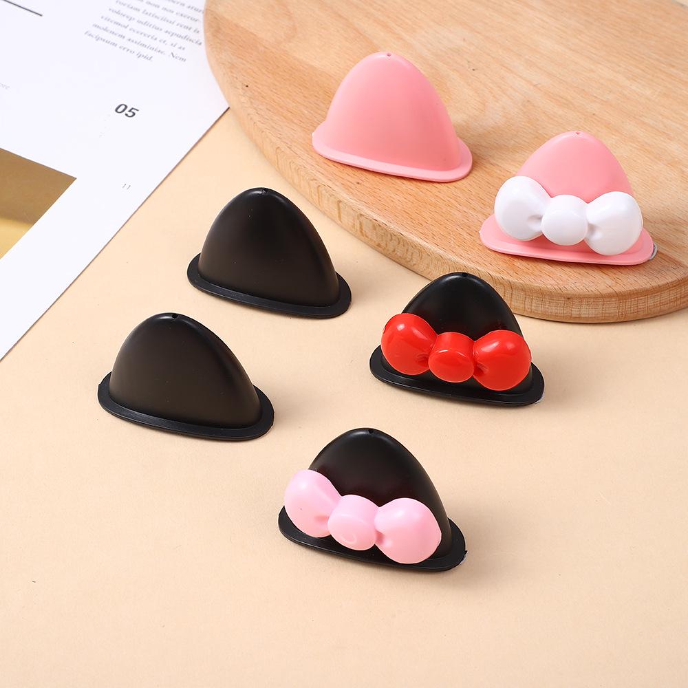 Универсальные ушки и бантик в виде котенка для детских шлемов