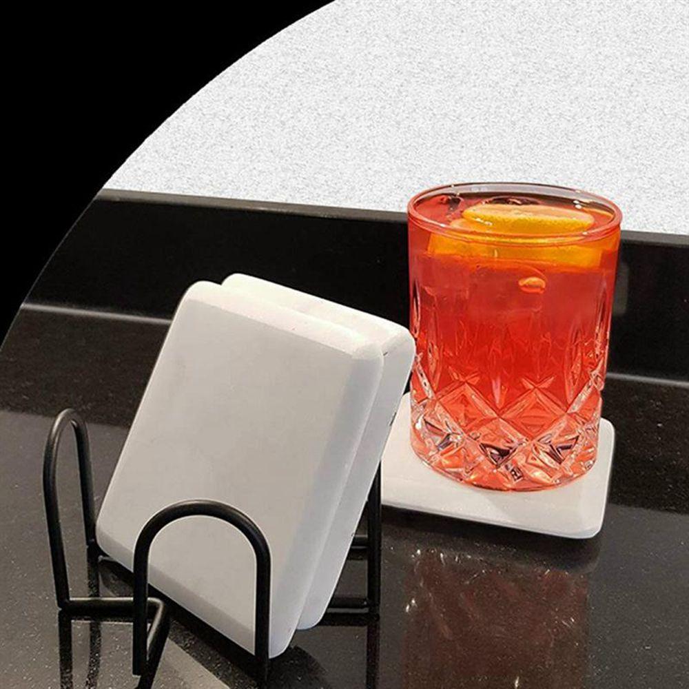 Держатель для кухонных принадлежностей Подставки для стаканов Полка Подставка для стаканов Органайзер для ковриков Подставка для стаканов Настольный держатель для подставки