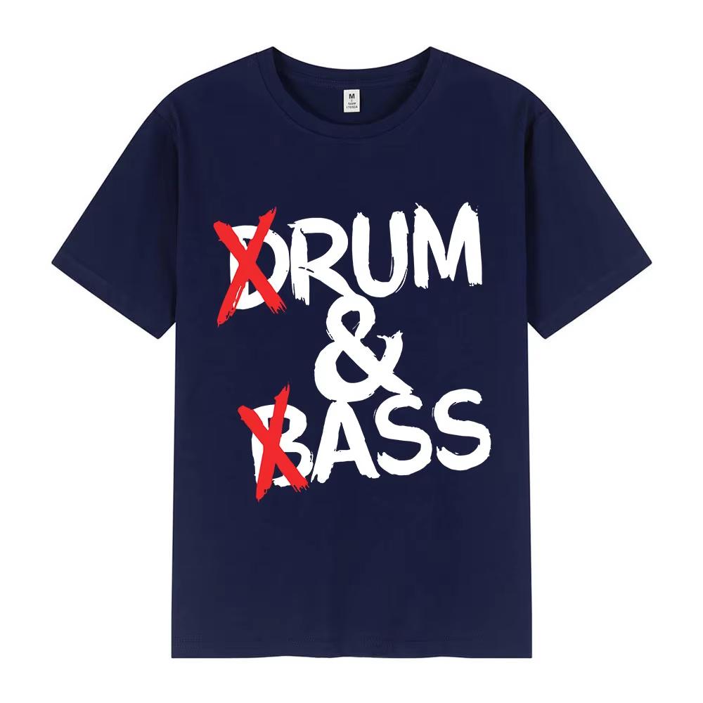 Горячая Распродажа Смешная Футболка с Графическим Принтом Drum and Bass Любители Рома и Асса Шутки Короткий Рукав Хлопок Мягкая Мужская Женская Уличная Одежда Харадзюку Мода Летняя Новая Футболка