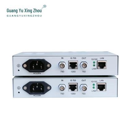Преобразователь протоколов E1 в Ethernet GY-E1-10/100M