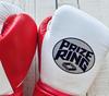 PRIZE RING Boxing Gloves "Professional SS" White/Red (8oz)