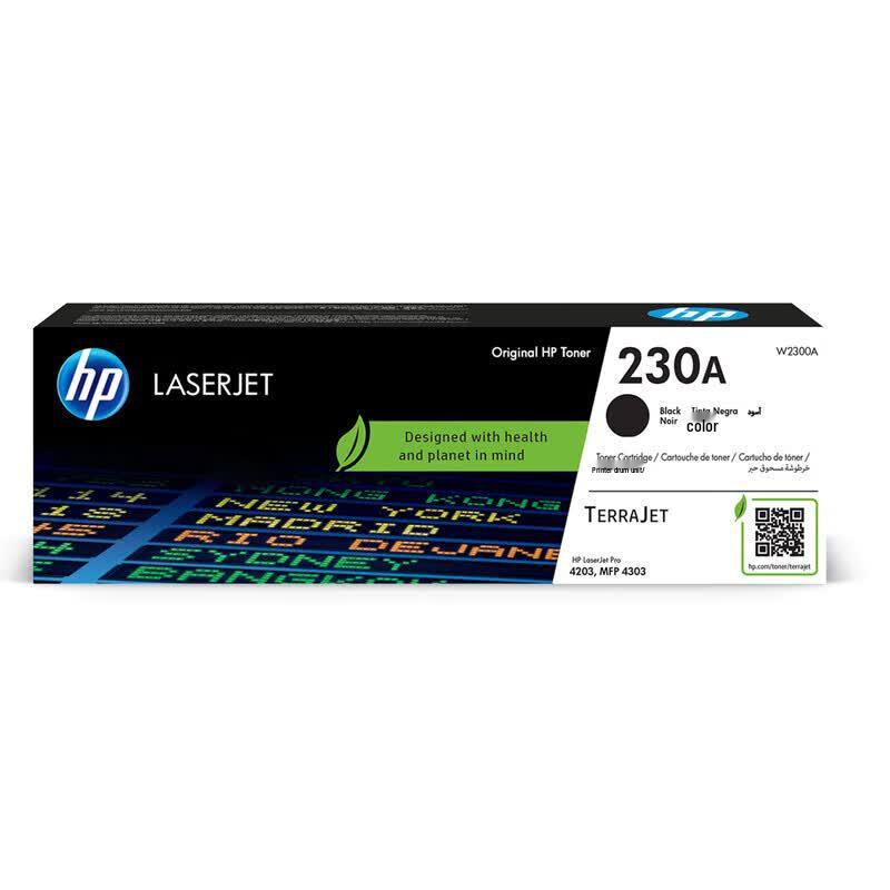 HP 230A W2300A Black Original Toner Cartridge