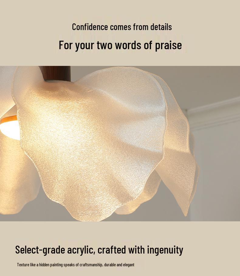 Французская винтажная люстра-лепесток для гостиной, столовой, спальни или кабинета