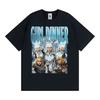 Anime Girl Dinner Magik Vintage Graphic T Shirt Marvel Rivals Characters T-shirts Men Women Y2k Fashion Casual Oversized T-shirt