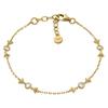Emporio Armani  Candy Series High-end Light Luxury 925 Silver Bracelet Women's Gold Gold F basic packaging-branded original box