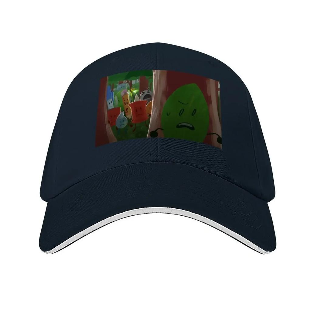 BFDI Листик Сцена Погони Бейсболка Капюшон Козырек Тактическая Кепка Спортивная Кепка Мужская Женская