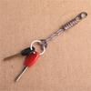 Snake Knot Paracord Keychain Anti-lost Chain Braided Woven Keychain  Emergency Survival