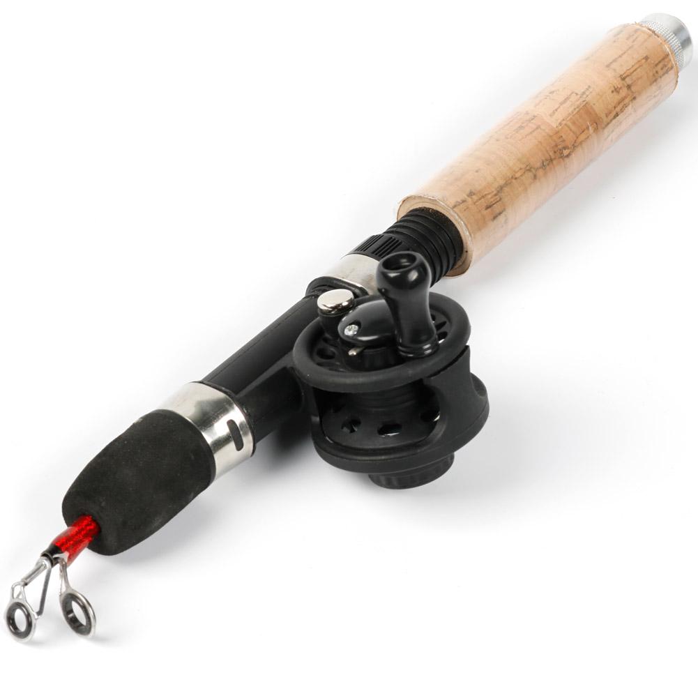 Комбинированные спиннинги и катушки для зимней рыбалки для ловли окуня, форели, лосося, набор инструментов для ловли рыбы