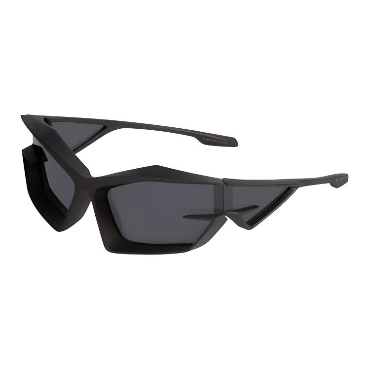 Givenchy Cut Sunglasses Matte Black/Smoke Unisex Eyewear GV40049I-02A