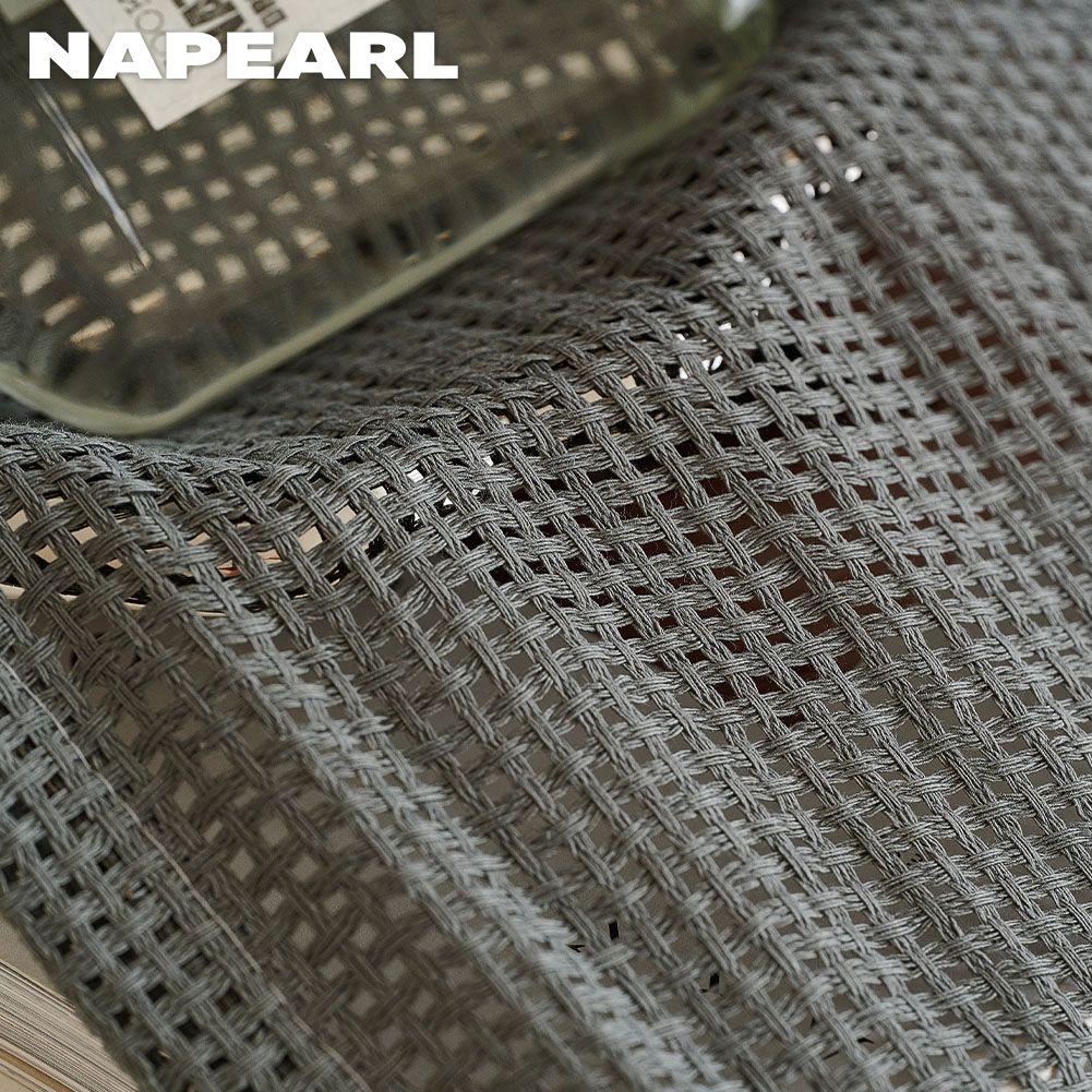 1 шт. NAPEARL модная и минималистичная однотонная текстурированная мягкая прозрачная занавеска тюль для гостиной, спальни, оконная прозрачная занавеска для домашнего декора