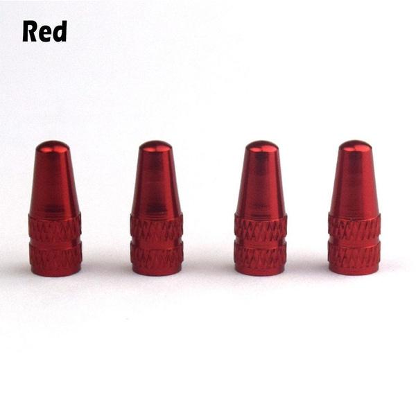 4 шт. колпачки для клапанов Presta для велосипеда, пылезащитный чехол, прочный алюминиевый сплав для горного велосипеда, аксессуары для велосипеда