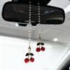 Подвеска в салон автомобиля Красивая Вишня Подвеска на зеркало заднего вида автомобиля Украшение в салон автомобиля