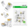 RJ45 Cat 6 Plug Ugreen 50961, 10-Pack (Transparent)