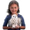 Snowy The Owl Stuffed Animal, 8 Inch Plush Owl_sys1