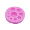 Fondant Chocolate Cake Mold Round Shaped Non-stick Silicone Pastry Decorating Mould Molds Biscuit Cookies Bakery