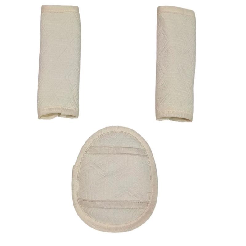 Дышащая защита на ремень безопасности для сиденья коляски, подушечка для защиты плечевого ремня детской коляски, накладка на плечевой ремень для детской коляски