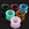 Multi-color 8-16mm Glass Plugs Flesh Tunnels Ear Expander Piercing Men Womens Ear Gauges Expander Piercing