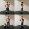 Uzumaki Naruto Pvc Figure With Swap Double Head For Collectors And Anime Fans
