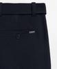 LMOOD Porto Belted Slacks Dark Navy