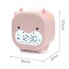 Мультфильм милый манекен корова настольный будильник цифровой дисплей электронный рабочий стол