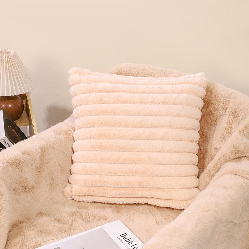 Современная минималистичная плюшевая наволочка 45x45/50x50 для отдыха и развлечений