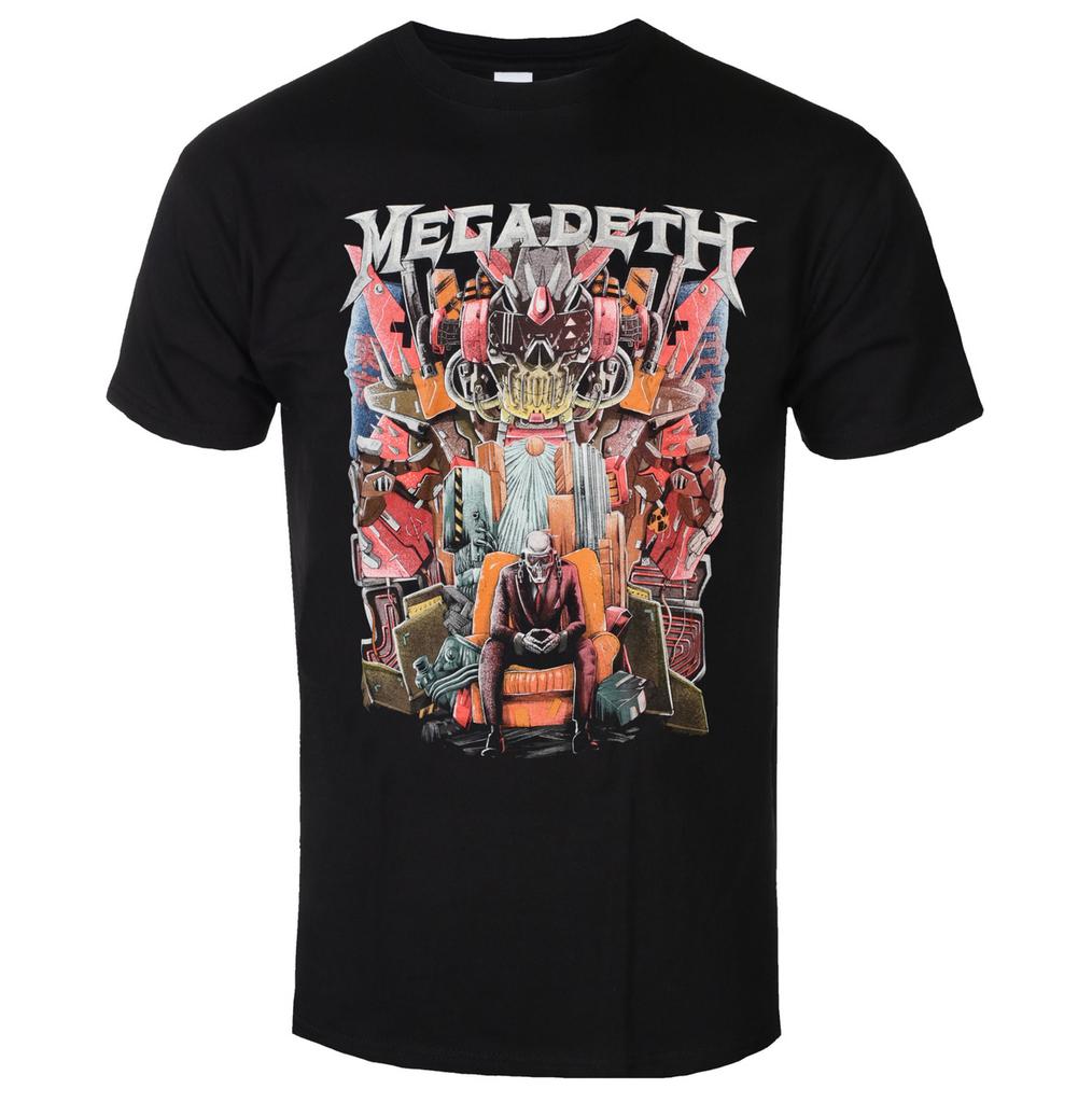 Yk Megadeth Graphic Cotton Tshirt Unisex Summer Short Sleeve Fashion Brand Tee Luxury Casual Vintage Tees
