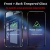 360 Double Glass Full Protection Magnetic Case For Samsung Galaxy S25 S24 Ultra S23 S22 S21 FE S20 Plus A56 A36 A26 A16 A55 Phone Cover