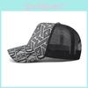Modern Geometric Pattern Baseball Cap With Embroidered Design And Wind Resistance For Daily Wear
