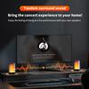 Портативная Bluetooth-колонка, разноцветные огни, ночник, атмосферные лампы, громкоговоритель, воспроизведение с USB/TF-карты, AUX, несколько режимов подключения