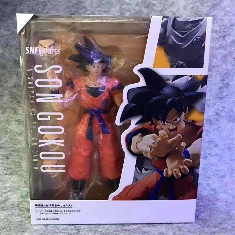 16 см Фигурка Готенкса из Dragon Ball Super Saiyan 3 SHF Аниме Подвижная ПВХ Коллекционная Кукла Фигурка Какаротто Сын Гоку Модель Игрушки