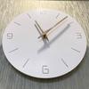 25 см круглые настенные часы модные бесшумные не тикающие на батарейках для дома гостиная спальня
