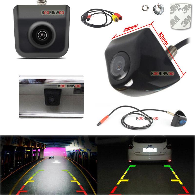 Koorinwoo Multifunctical Switch HD Car Reaview Camera Side Front camera Video System RCA 12v Parking Camera NTSC/PAL For Vehicle
