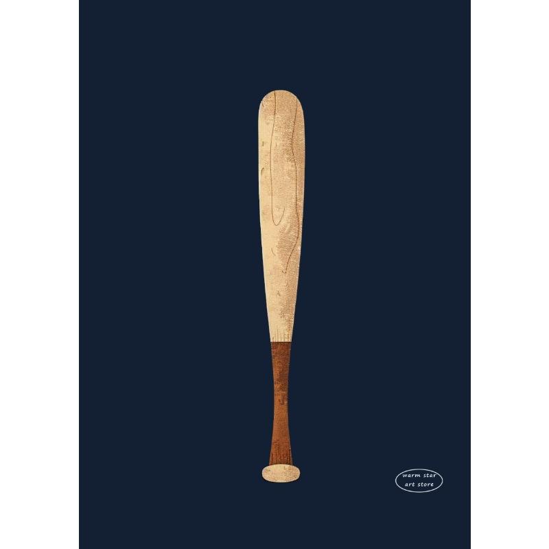 Мультяшный Спорт Футбол Баскетбол Регби Боксерская Перчатка Постер Холст Живопись Настенный Принт для Детской Комнаты Домашний Декор