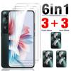 Reno11F 5G Стекло 6 в 1 Защитные стекла для объектива камеры и экрана для Oppo Reno11 F 5G Защитное стекло на Opo Orro Renault 11F 11 F F11 5G