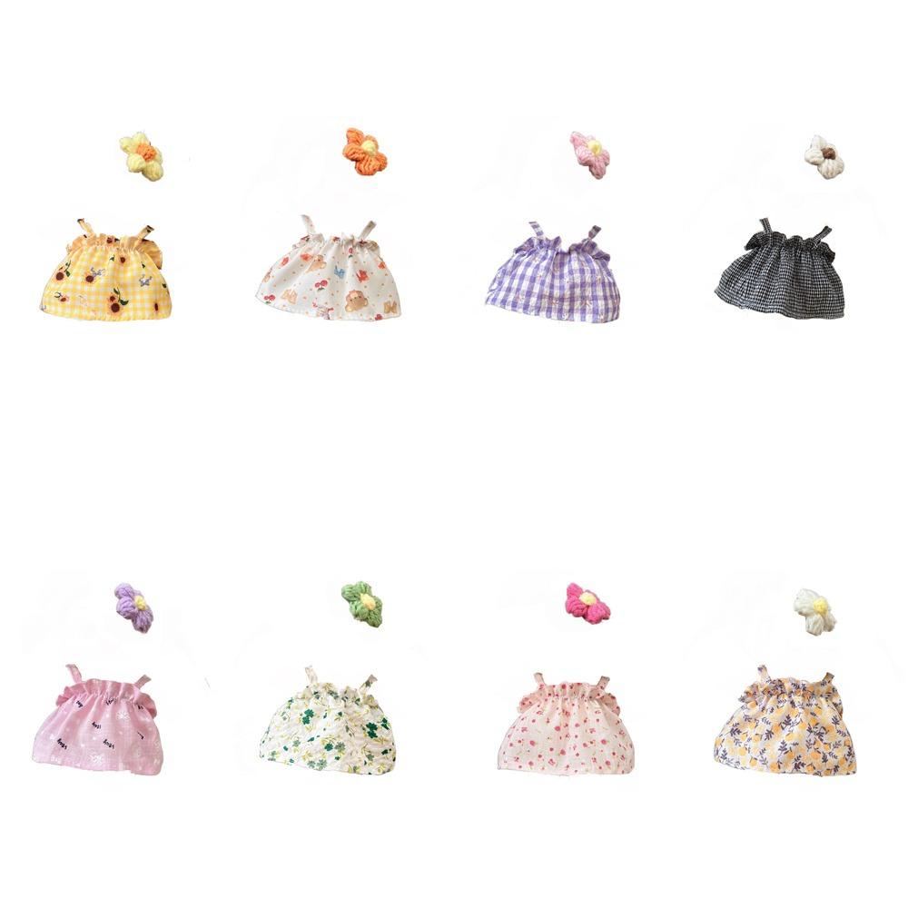 Dress 20cm Cotton Doll Clothes Sweet Skirt Idol Dolls Skirt 20cm Idol Cotton Doll