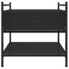Coffee Table Black 50x50x50 cm Particleboard
